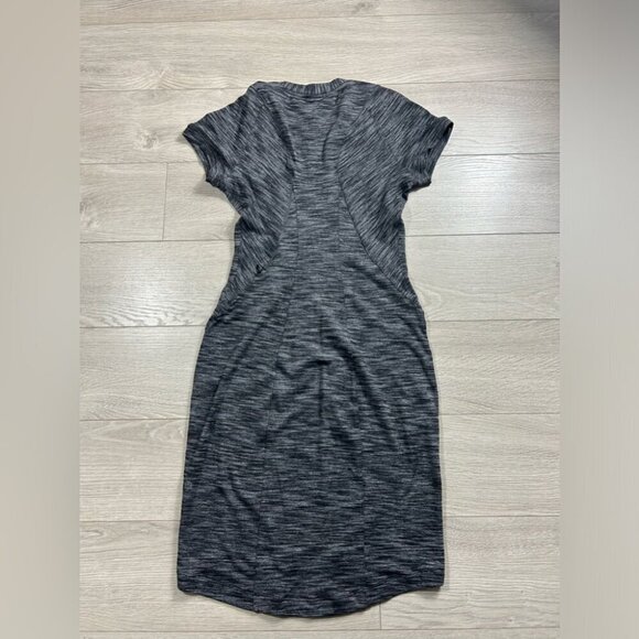 Lululemon &go Where-To Midi Dress Heathered Black - Picture 7 of 14